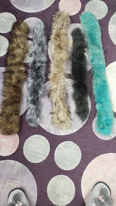 Продам опушки меховые на воротник