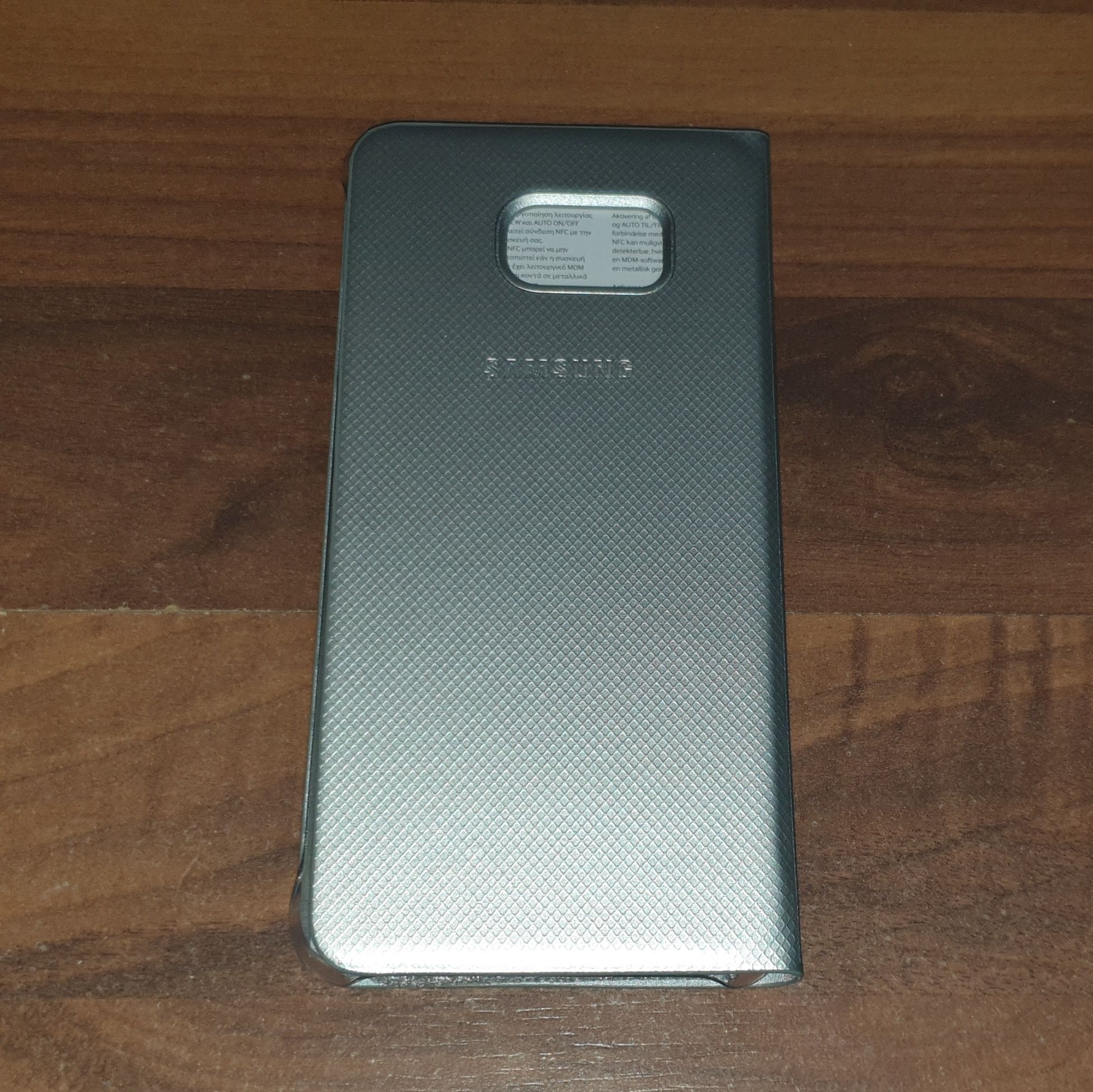 Husa flip smart activa originala Samsung S View Cover S6 Edge+ G928