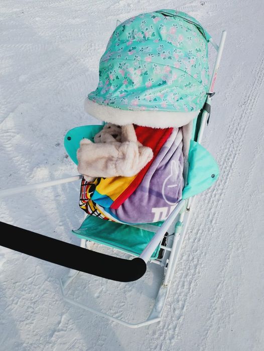 Продам коляску-санки