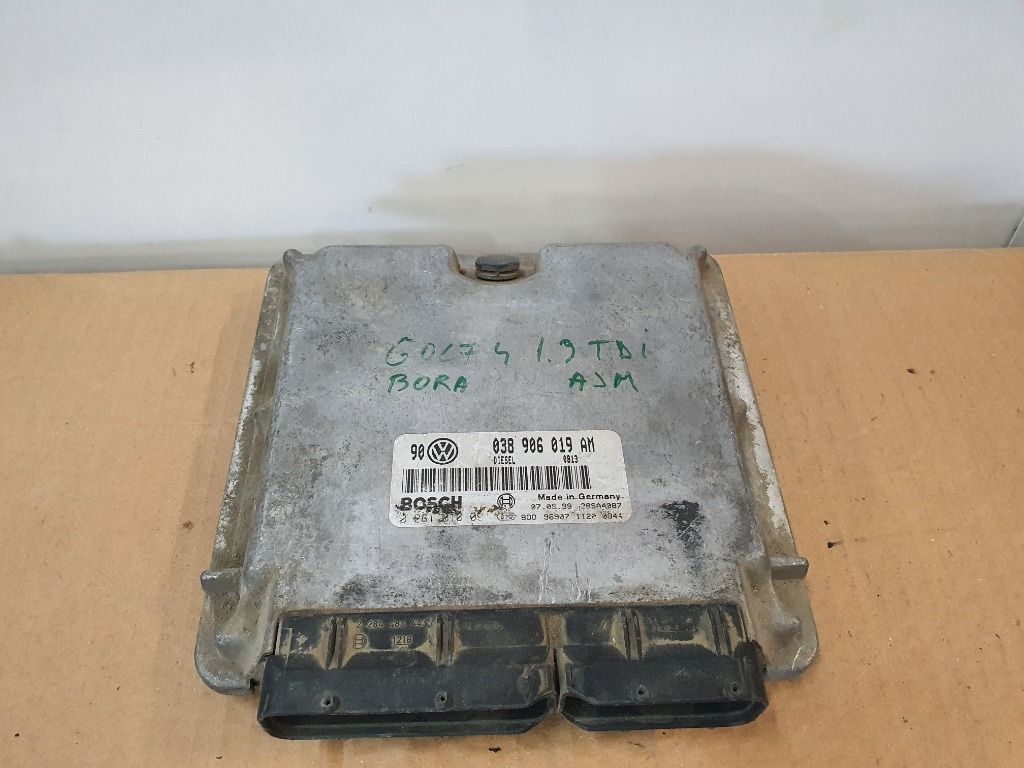 Calculator ECU motor VOLKSWAGEN BORA 1J2 1998 - 2013 1.9 TDI AJM, AUY BOSCH 0261010091  038906019AM