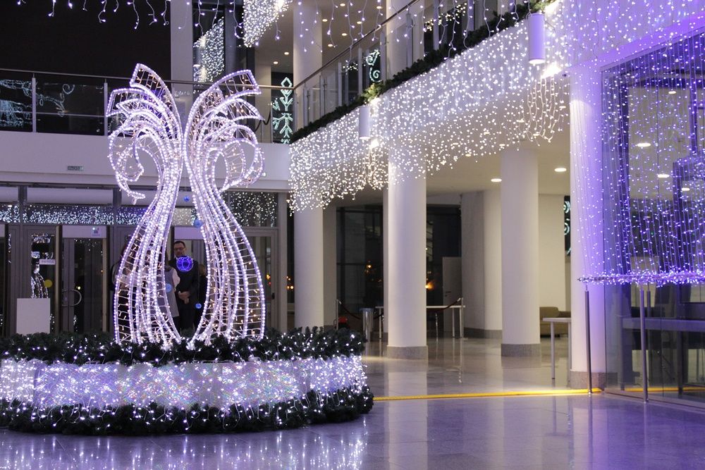 Арча урнатиш/Освешения/Оформления/Гигант кор  парчалар