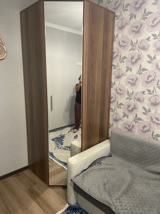Угловой шкаф с тумбой