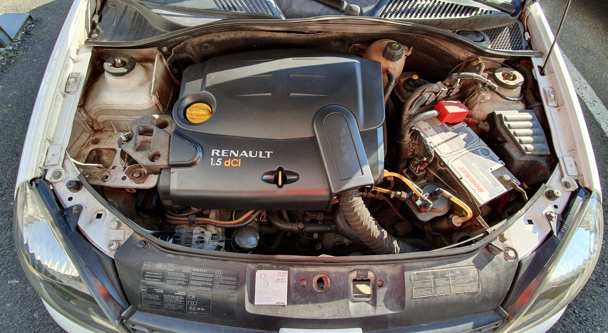 Vand capac motor Renault Clio 2 1.5dci