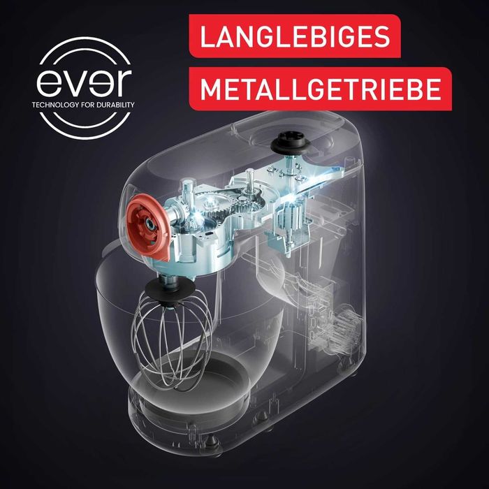 НОВ Планетарен Миксер Кухненски Робот TEFAL Bake Partner QB5258 1100W