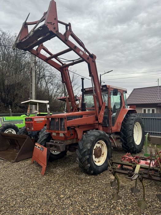 Vand tractor fiat F110 cu incarcator