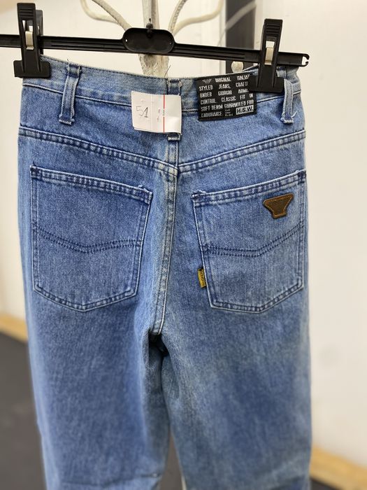 ‼️OFERTA‼️ Blugi straight fit Giorgio Armani albastru deschis noi