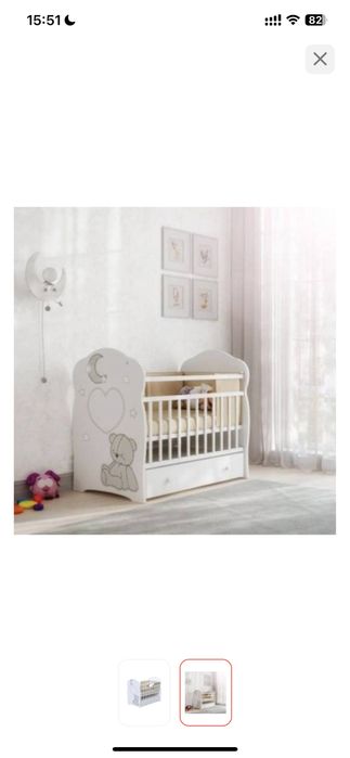 Детская кроватка