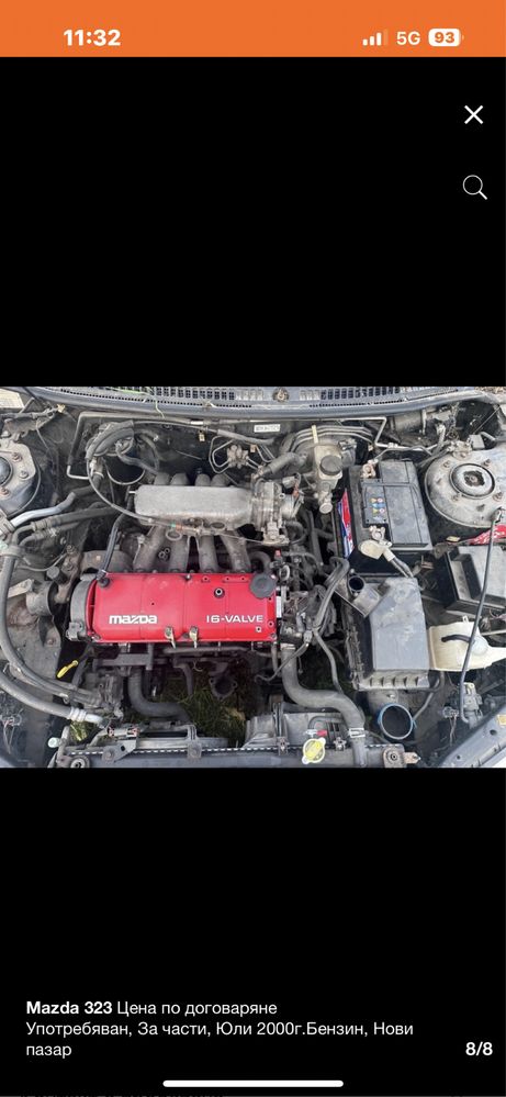 Mazda 323F 2000г на части
