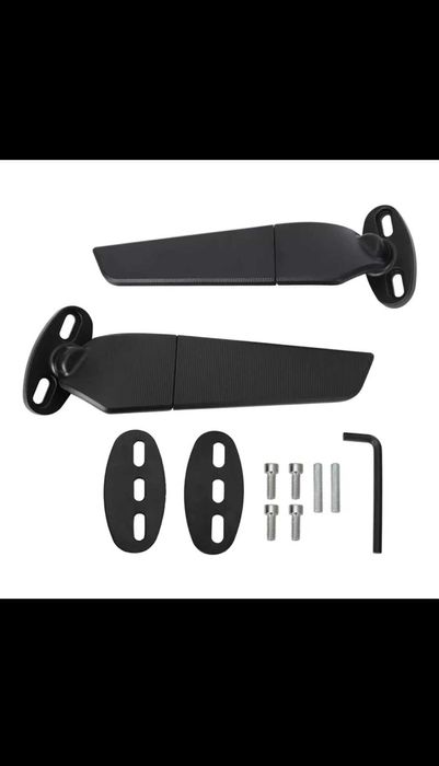 Универсални регулируеми странични огледала за пистови мотори 2бр.