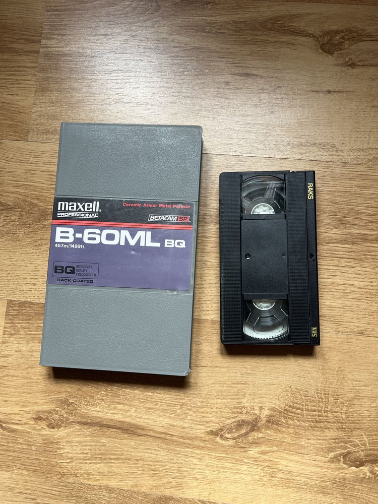 Caseta video Betacam 60M