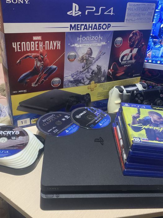 Продам Playstation slim (1tb)