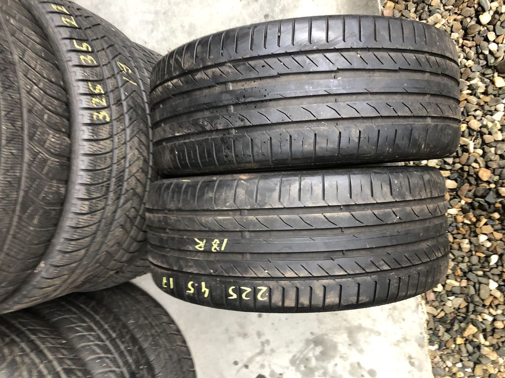 Anv vara 225/45/17 Dunlop MFS/Continental Rsc