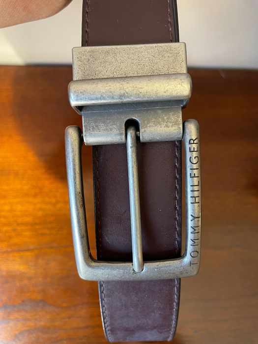 Мъжки кожен колан”TOMMY HILFIGER”