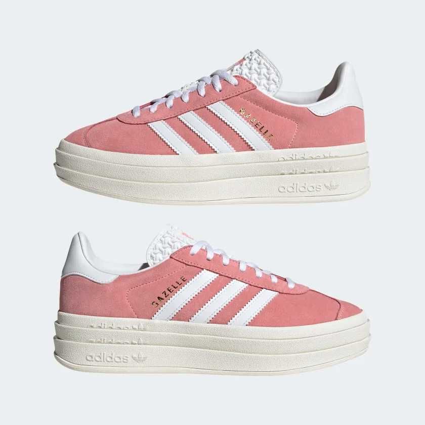 Оригинални кожени кецове * ADIDAS GAZELLE BOLD * EU38 - 40