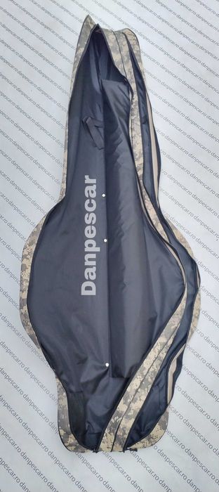Geanta HUSA RH rigida pt 2 lansete cu 2 mulinete 2 compartimente 150cm