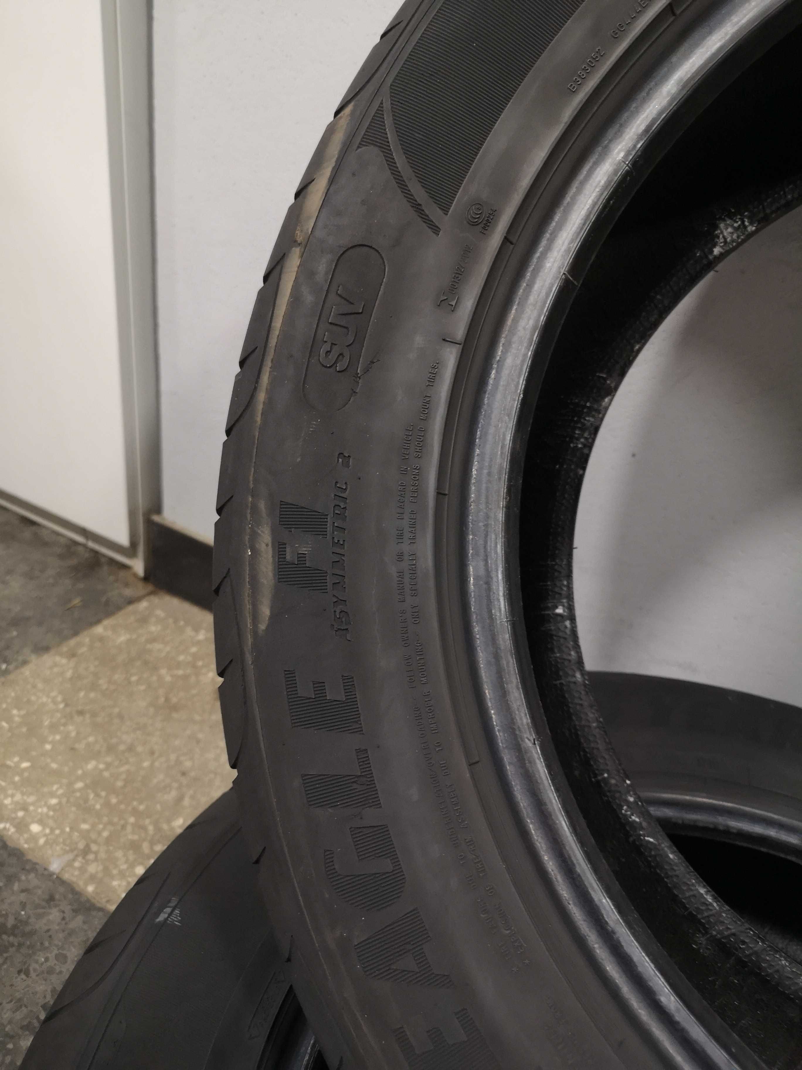 2бр 255/55/19 GOODYEAR 6,8мм грайфер дот:19г безплатен монтаж+++