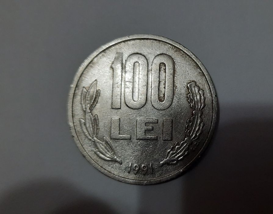 Moneda de 100 lei, Anii 1991-1996 Mihai Viteazul