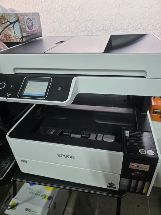 Imprimanta Multifunctional inkjet color EPSON EcoTank L6490 CISS