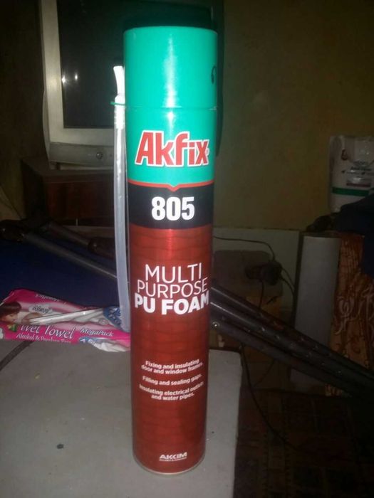 Монтажная пена большой балон