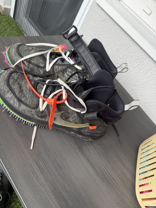 Nike Air Force 1 x Off-White Black 2022. Оригинал