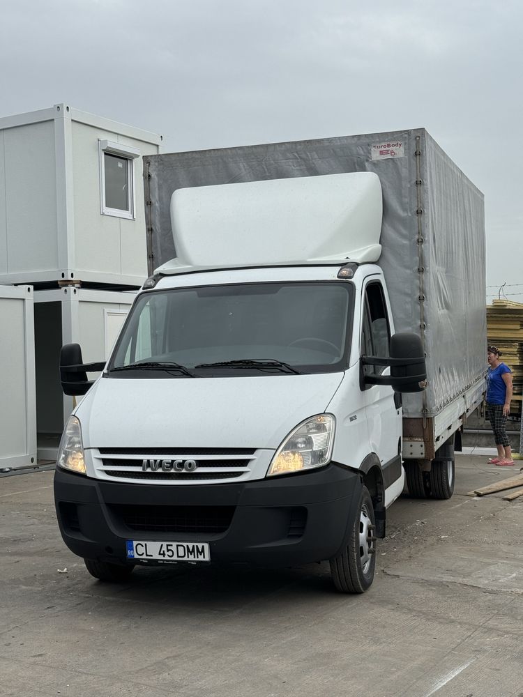 Servicii transport marfa Bucuresti 6 metri / Transport containere