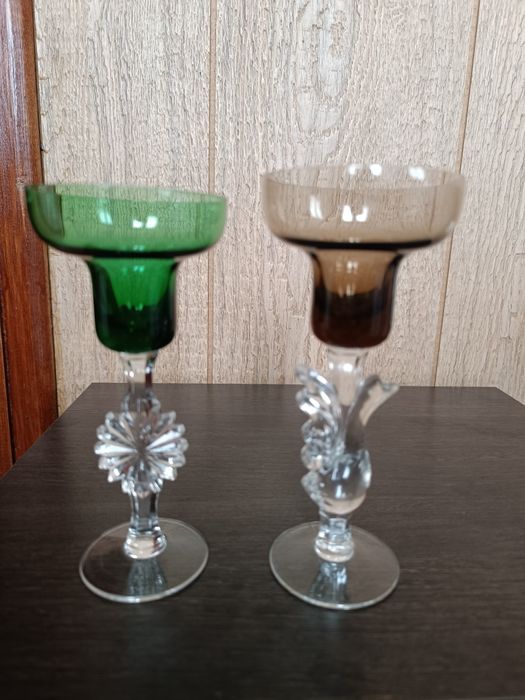 Подсвечник - Гусь хрустальный