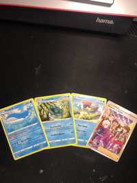 Cartonase pokemon (Frends in Galar,Wailord,Araquanid,Keldeo)