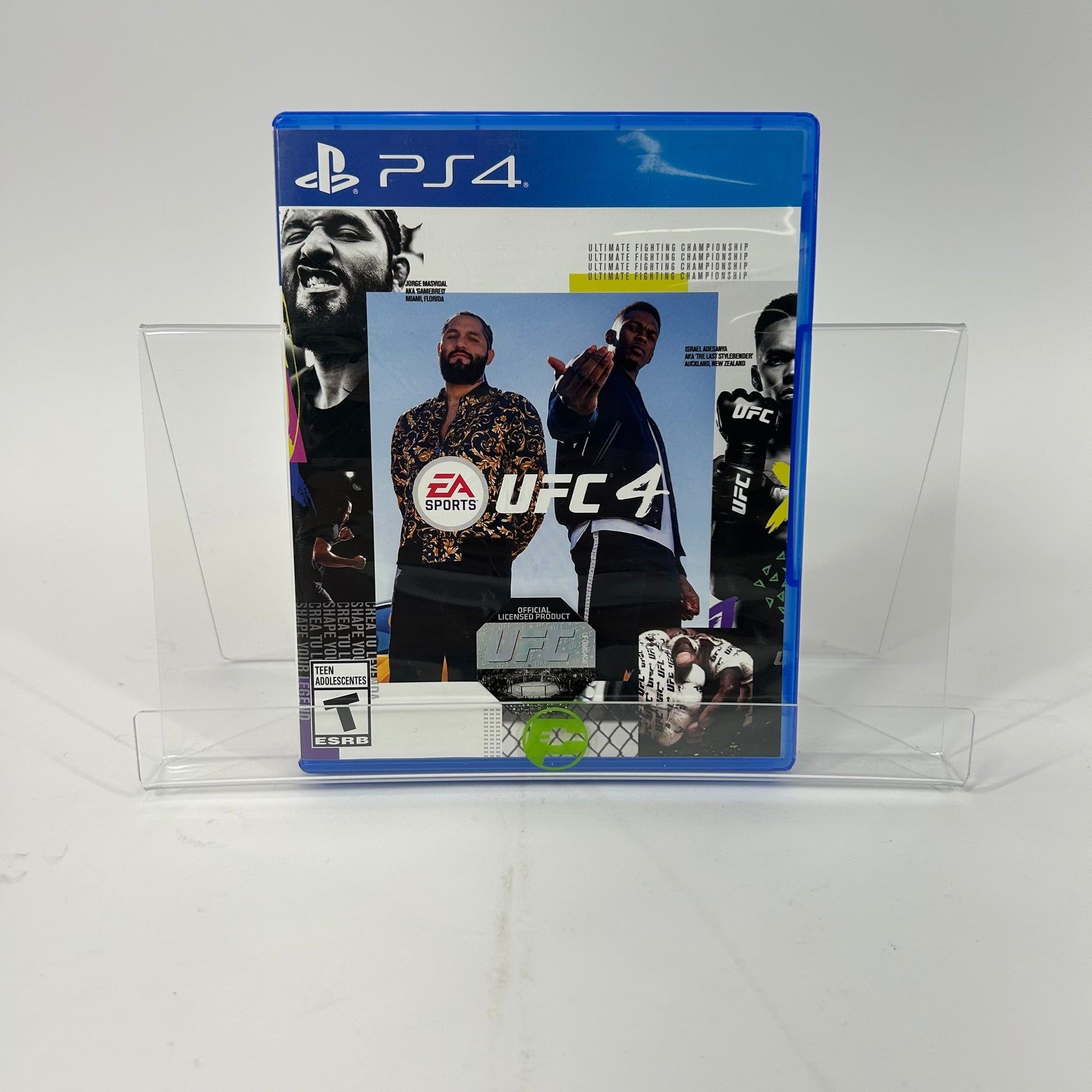 UFC 4 диск для PlayStation 4
