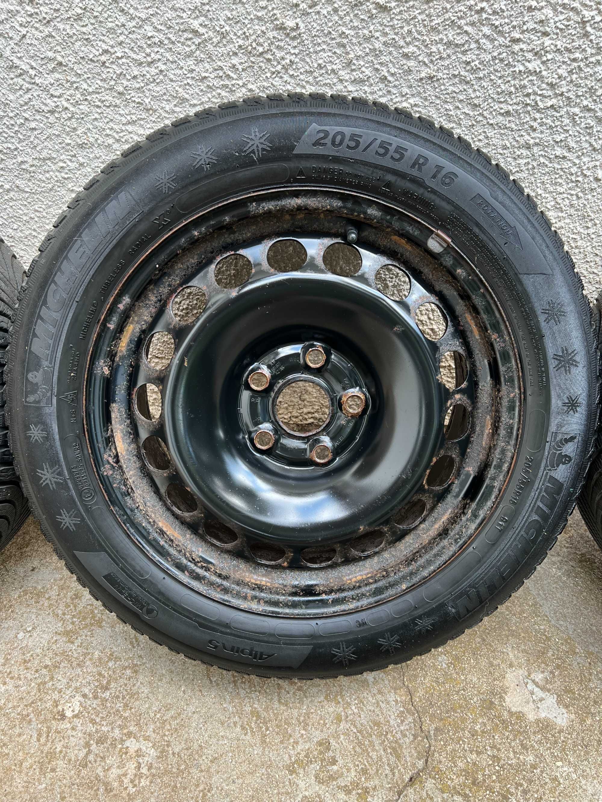 Джанти 16-ки с гуми за VW AUDI SKODA SEAT 5x112