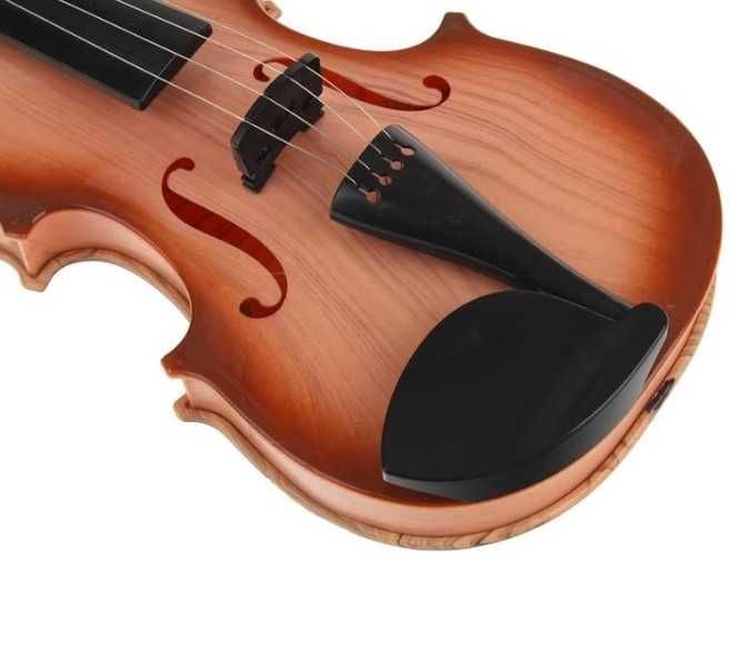 Детска цигулка с лък 4 метални струни