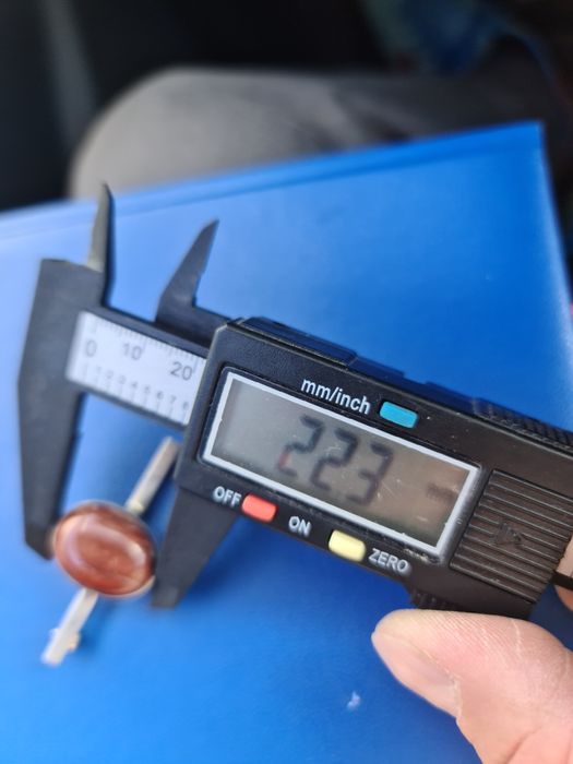 N brosa veche argint 830 masiv piatra carneol,cu pin