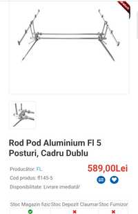 Vând rod pod inox 5 posturi