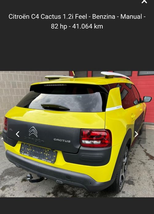 Vand Citroen C4 Cactus ca nou