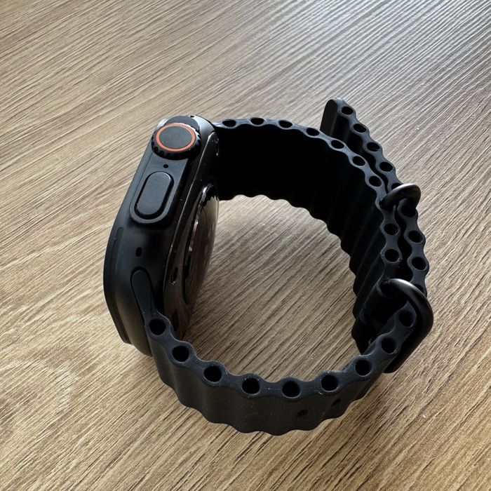 Ca nou 100% baterie - Apple watch ultra 2 49mm black titanium milanese
