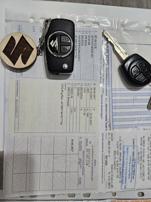 Suzuki Baleno 2017, Euro 6, 1242 benzina