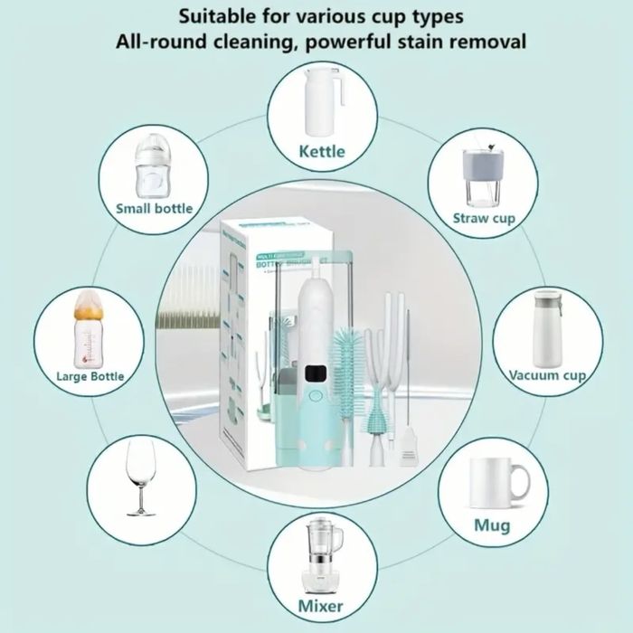 Perie electrica pentru biberoane.