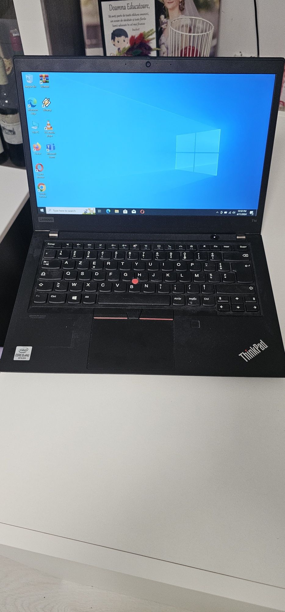 Laptop nou  Lenovo thinkpad T14 i5 a10a ram 16Gb Video 8Gb ssd w10 gta