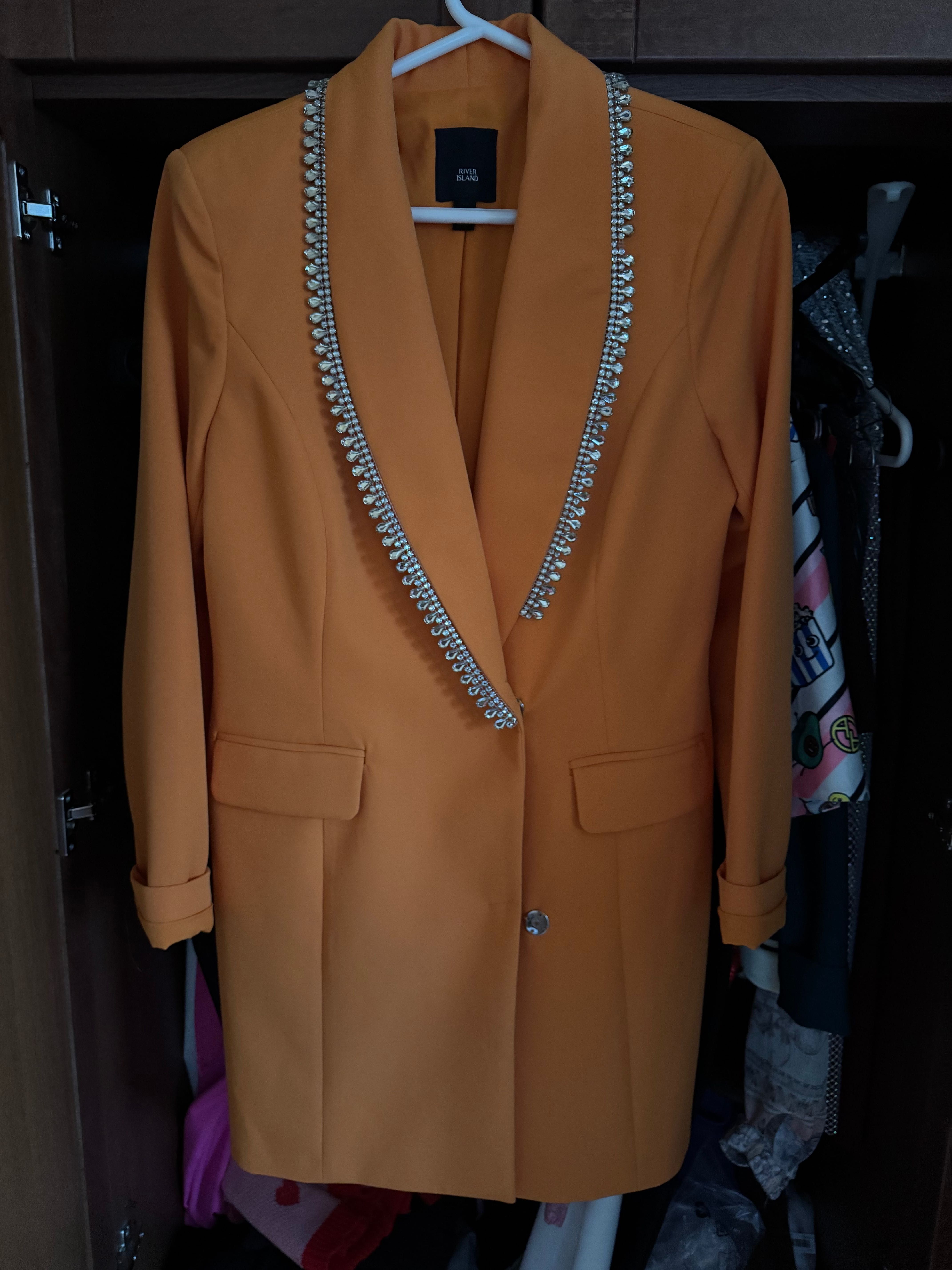 Оранжево сако River island