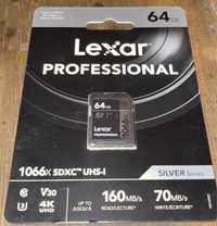 Карта памяти Lexar SDXC 64GB  г.Алматы