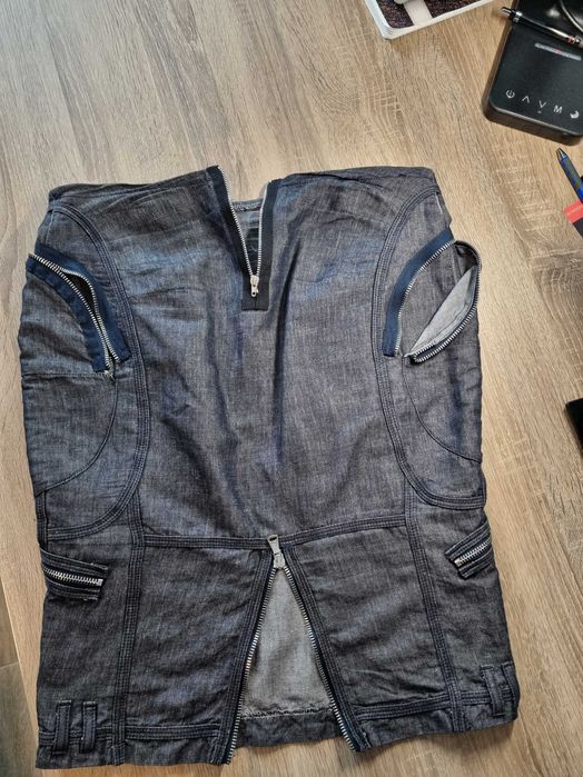 Fusta GF Ferre din denim, marime 40