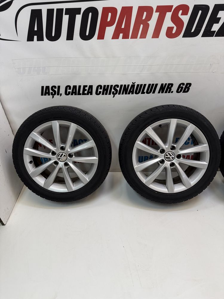 Jante aliaj aluminiu 5x112 R17 7.5J ET47 VW Passat B7 Golf 7 Touran A3