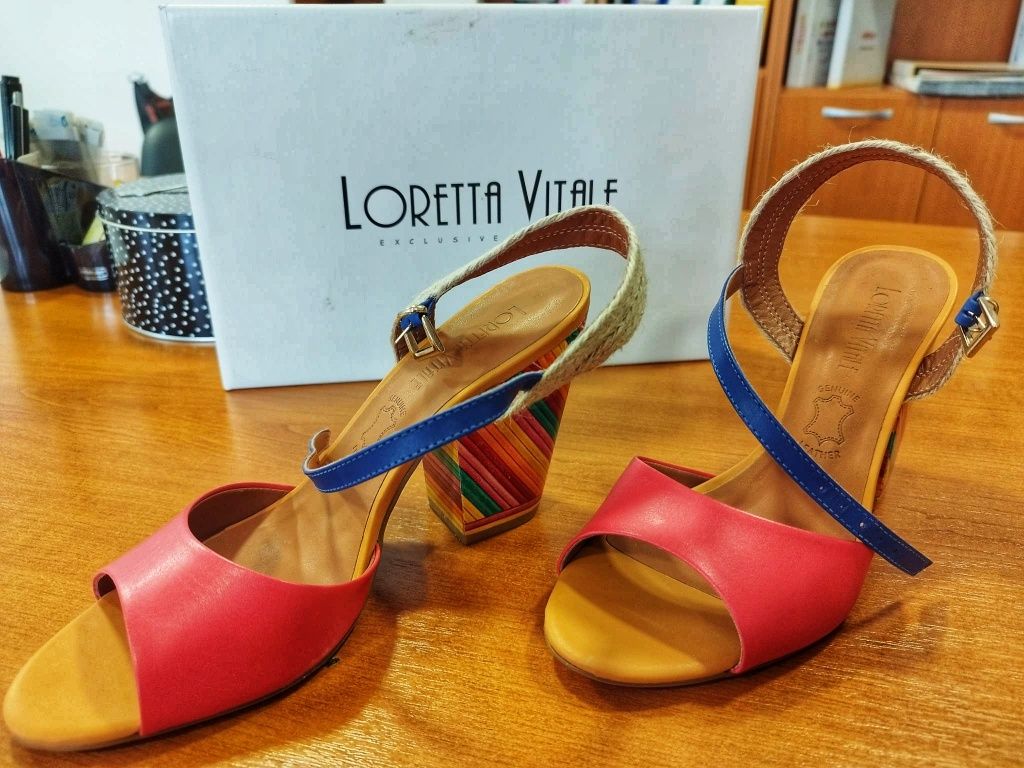 Сандали Loretta Vitale 50980 Atanado (Red) номер 39