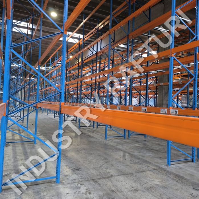 Rafturi metalice portpalet second-hand – stoc gata de livrare