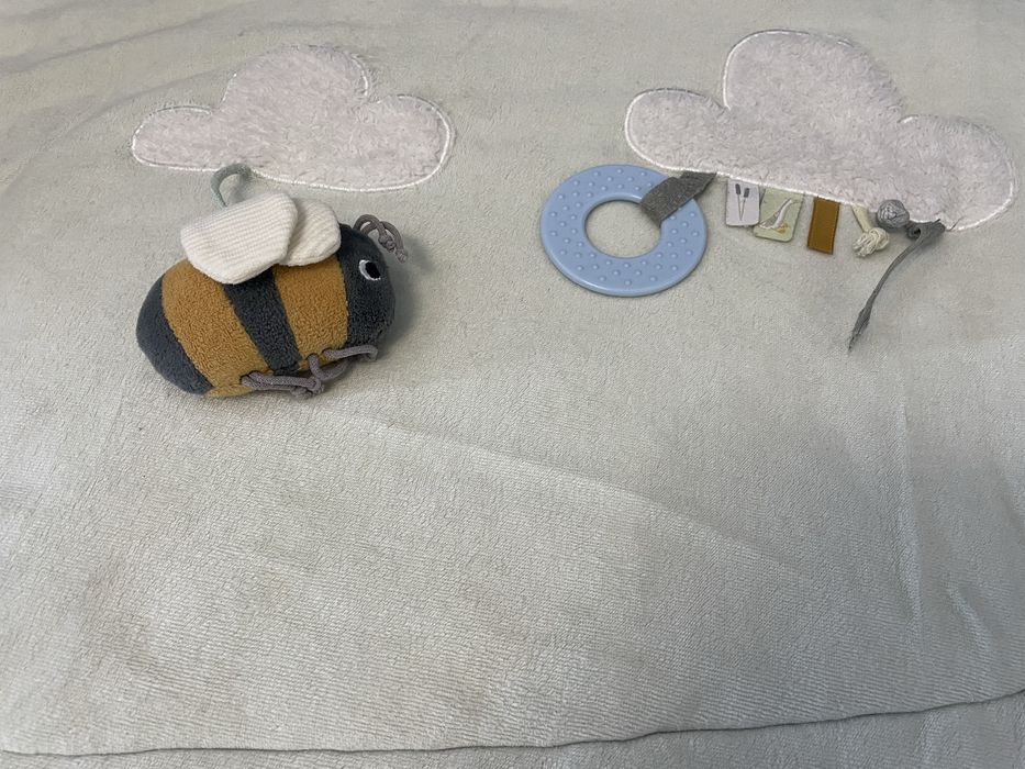 Дървена активна гимнастика и меко килимче Little Dutch