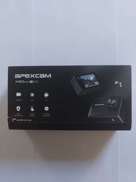 Camera Video Apexcam M80 Pro 4K, SIGILAT !