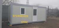 Vând container modular birou santier cu grup sanitar, vestiar,dormitor