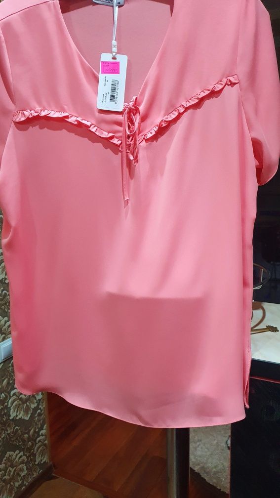 Новая шелковая блузка, Турция, размер 50-52