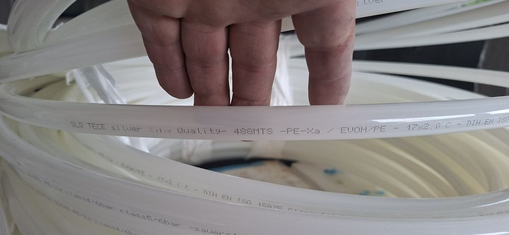 Teava PE-Xa TECEfloor SLQ  17 x 2, pentru incalzire in pardoseala 100m