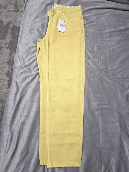 Blugi MOM cu talie inalta MANGO marimea 38