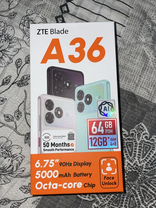 Новый ZTE Blade A36